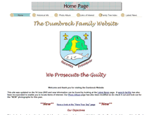 Tablet Screenshot of dumbreck.co.uk